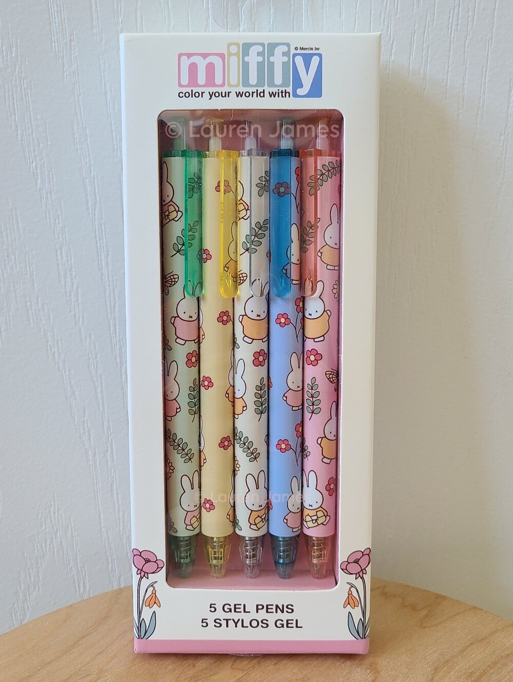 Miffy Spring Meadow Gel Pen Set